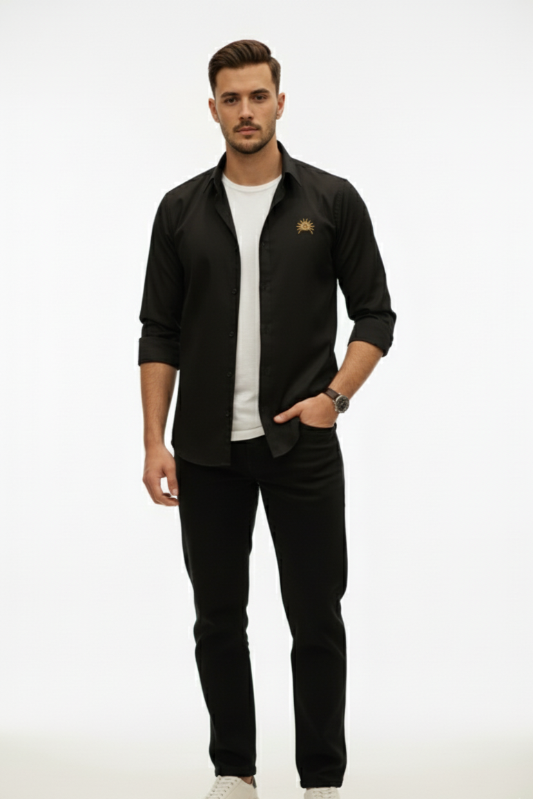 Andanza Essentials Shirt – Black