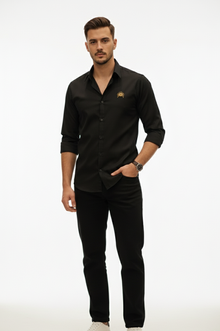 Andanza Essentials Shirt – Black