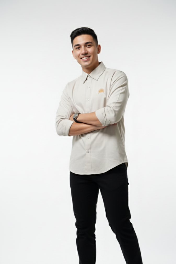 Andanza Essentials Shirt – Light Beige